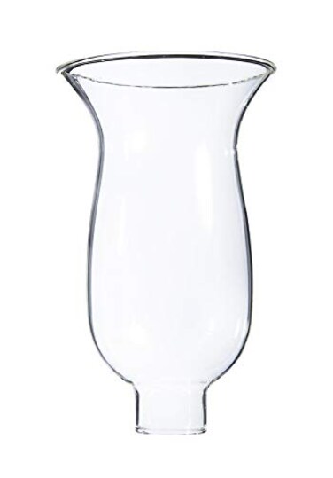 B&amp;P Lamp BP Lamp Medium Royal Craft 1 58 X 8 14 Clear Hurricane Shade