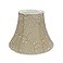 Aspen Creative 30163 Transitional Bell Shape Construction Light Gold 12 Wide 6 x 12 x 912 Spider LAMP Shade