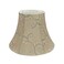 Aspen Creative 30163 Transitional Bell Shape Construction Light Gold 12 Wide 6 x 12 x 912 Spider LAMP Shade