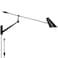 AILELANG Adjustable Directional Plug in wall Light Swing arm Unique Long Pole wall Lamps for Living Room Sofa Background Wall Movable Retro Style Dining Table Large wall Mount lamp E26 Base