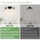 Indoi 3 Light Bathroom Light Fixtures Matte Black Modern Vanity Lights with Clear Glass Shade Bathroom Wall Lamp for Mirror Kitchen Living Room Hallway Cabinet Porch