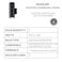 Kichler Cylinders 12 Outdoor Wall Sconce in Black 2Light Exterior Wall Light Cylinder Fixture 12 H x 5 W 9244BK