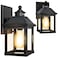 Auzev Solar Sconce Lights Outdoor Wall Mount Solar Porch Light Exterior Waterproof with 3 Lighting Modes and Motion Sensor 3000K Dusk to Dawn Wall Lantern for Garage Front Door Home Barn Shed House 2P