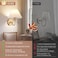 KELUOLY Wireless Wall Sconce Sets of 2 Pleated Shades Rechargeable Battery Operated Wall Sconce Retro gooseneck Gold Wall Lights Bathroom Vanity Sconces Wall Mounted Lamps for Bedroom Living Room Kitc