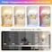 KELUOLY Wireless Wall Sconce Sets of 2 Pleated Shades Rechargeable Battery Operated Wall Sconce Retro gooseneck Gold Wall Lights Bathroom Vanity Sconces Wall Mounted Lamps for Bedroom Living Room Kitc
