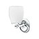 Gatco 1640 Sconce Single WhiteWall Mounted 6 H x 450 W Bathroom Vanity One Sconce Lighting Fixture