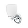 Gatco 1640 Sconce Single WhiteWall Mounted 6 H x 450 W Bathroom Vanity One Sconce Lighting Fixture
