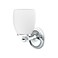 Gatco 1640 Sconce Single WhiteWall Mounted 6 H x 450 W Bathroom Vanity One Sconce Lighting Fixture