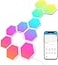 Govee Glide Hexa Light Panels RGBIC Hexagon LED Wall Lights WiFi Smart Home Creative Wall Lights with Music Sync Works with Alexa Google Assistant for Indoor Gaming Decor 10 Pack