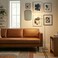 Brightech Leaf Pharmacy LED Reading Lamp Dimmable Floor Lamp with Easy Rotation over Chair or Desk for Living Rooms Offices Adjustable Standing Tall Lamp For Sewing Crafts Antique Brass Gold