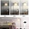 LALISU Modern Floor Lamp 3Ways Dimmable Standing Lamp with Linen Shade Adjustable Height FootStep Switch Reading Lamp for Living Room Bedroom Office 9W Bulb Included Black