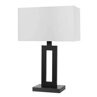 Globe Electric 67045 DAlessio Table Lamp 20 in Matte Black