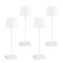 Aoceley 4Pack Rechargeable Table Lamps LED Cordless Table Lamp 3W 6000mAh Battery Operated Table Light Stepless Dimming Portable Table Light Waterproof for RestaurantIndoorOutdoor White