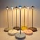 eypid Cordless Table LampsRechargeable Led Touch Bar Lamp Portable Battery Desk Lamp2 Level Brightness Dimmable Night LightMinimalist Design for Living RoomRestaurantCouple DinnerBlack