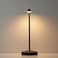 eypid Cordless Table LampsRechargeable Led Touch Bar Lamp Portable Battery Desk Lamp2 Level Brightness Dimmable Night LightMinimalist Design for Living RoomRestaurantCouple DinnerBlack