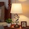 Kakanuo Table Lamp for Bedside 3Way Dimmable Touch Lamp for Living Room with USBA and USBC Charging Ports Traditional Tall Bedroom Lamp for End Table