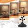 Kakanuo Table Lamp for Bedside 3Way Dimmable Touch Lamp for Living Room with USBA and USBC Charging Ports Traditional Tall Bedroom Lamp for End Table