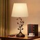 Kakanuo Table Lamp for Bedside 3Way Dimmable Touch Lamp for Living Room with USBA and USBC Charging Ports Traditional Tall Bedroom Lamp for End Table