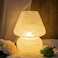 MJ PREMIER Mushroom Lamp Battery Operated Lamps Timer Cordless Table Lamp with LED Bulb for Power Light Decorative Home Decor for Living Room Kitchen Bedroom Cloud