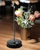 SHANGCAI Cordless Table Lamps Rechargeable 6000mAh Battery Operated LED Desk Lamp Outdoor Waterproof Portable Touch Dimmable Table Night Light for Patio Restaurant Dining Home Black