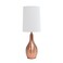 Simple Designs LT3303RGD Tear Drop Table Lamp Rose Gold