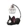 WINOMO Resin Cat Design lamp Creative Night Light Table Bedside Lamps for Reading Iron Wire Lampshade31 x 47 x 67Inch
