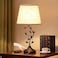Kakanuo Table Lamp for Bedside 3Way Dimmable Touch Lamp for Living Room with USBA and USBC Charging Ports Traditional Tall Bedroom Lamp for End Table