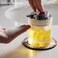 CICUFY Foaming Hand Soap Dispenser Glass Foam or Lotion Dispenser for Kitchen Bathroom Refillable with Large Silver Pump Leaf PatternClear