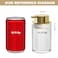 Kasunting KASUNTING Foaming Soap Dispenser 11 Fl Oz Clear Glass Foam Hand Soap Dispenser for Bathroom Kitchen Refillable Foaming Bottle with Gold Pump Modern Ribbed Dish Soap Foam Dispenser