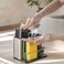 LIBODOUR Soap Dispenser for Kitchen Bathroom Sink3in1 Sponge Holder for Kitchen Organizer Dish Soap DispenserSink CaddyStainless Steel Dish Brush Scrubber with Sponge Holder