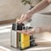 LIBODOUR Soap Dispenser for Kitchen Bathroom Sink3in1 Sponge Holder for Kitchen Organizer Dish Soap DispenserSink CaddyStainless Steel Dish Brush Scrubber with Sponge Holder