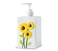 GABROC Sunflower Soap Dispenser Bathroom Ceramic Hand Soap Dispensers for Bathroom Liquid Soap Dispenser for Bathroom