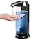 Secura 17oz Automatic Liquid Soap Dispenser Touchless Battery Operated Hand Soap Dispenser with Adjustable Soap Dispensing Volume Control Dial Personal Care Dispenser Dark Gunmetal