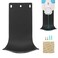 ZIOZERTT Dispenser Drip Tray Wall Mount Soap Dispenser Bracket Laundry Detergent Drip Catcher Prevent Dripping and Spraying Easy to CleanBlack