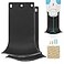 ZIOZERTT 2PCS Dispenser Drip Tray Wall Mount Soap Dispenser BracketLaundry Detergent Drip Catcher Prevent Dripping and Spraying Easy to CleanBlack