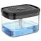 MR.SIGA MRSIGA Dish Soap Dispenser for Kitchen2 in 1 Premium Sponge Holder Dishwashing Soap Pump Dispenser for Countertop Black