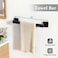 STWWO Matte Black Bathroom Accessories Hardware Set 5Piece Stainless Steel Towel Racks for Bathroom 16 Inch Bath Towel Bar Set Wall Mounted