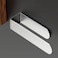 HUFEEOH Hand Towel Holder Silver Hand Towel Bar Self Adhesive Bathroom Towel Bar Stick on Wall Stainless Steel Brushed