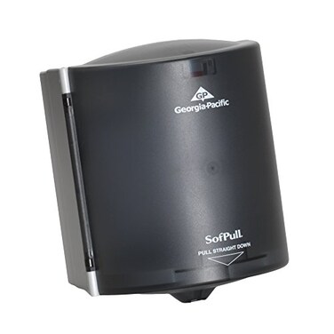 Georgia-Pacific SofPull Junior Centerpull Paper Towel Dispenser by GP PRO GeorgiaPacific Translucent Smoke 58008 1 Dispenser 710 W x 668 D x 1077