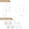 ZESLMG Suction Cup Hooks for Shower White Wreath Hangers for Front Door Glass Window Bathroom Kitchen Wall Removable Towel Holder Bath Robe Loofah Coat Hooks No Damage for Hanging 4 Pack