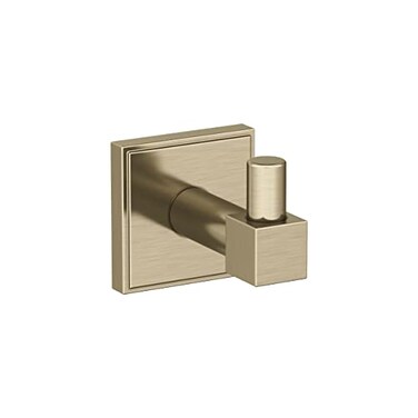 Amerock BH36070BBZ Golden Champagne Single Robe Hook 138 inch 35 mm Length Towel Holder Appoint Towel Hook for Bathroom Bathroom Hardware Bath Accessories