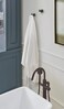 Amerock BH36070ORB Oil Rubbed Bronze Single Robe Hook 138 inch 35 mm Length Towel Holder Appoint Towel Hook for Bathroom Bathroom Hardware Bath Accessories