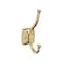 Amerock H37002CZ Kinsale Double Prong Decorative Wall Hook Champagne Bronze Hook for Coats Hats Backpacks Bags Hooks for Bathroom Bedroom Closet Entryway Laundry Room Office