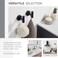 Angle Simple Matte Black Towel Hook 2 PCS SUS304 Stainless Steel Kitchen Bathroom Towel Holder Round Coat Robe Hanger for Wall