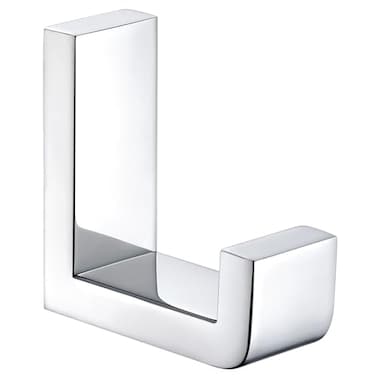 Angle Simple Towel Robe Hook Polished Chrome 304 Stainless Steel Bathroom Hook for Wall