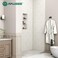 APLusee Double Robe Towel Hook Matte Black SUS 304 Stainless Steel Square LShaped Dual Coat Hook Utility Bath Kitchen Storage Hanger Holder