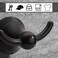 Asidrama Towel Hooks for BathroomOil Rubbed Bronze Coat Hooks for Kitchen Shower Door Wall MountedExquisite Robe Towel HooksDurable Robe Wall Hooks for Hanging Towels 1 Pack