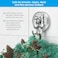 AST Cute DoubleCat Suction Cup Hook 2 Pack Heavy Duty Hooks Upgraded Reliable Force of both Adhesion and Vacuum Wall Holders for Loofah Towel Coat and Bath Robe Waterproof Hanger Matte Silver