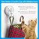AST Cute DoubleCat Suction Cup Hook 2 Pack Heavy Duty Hooks Upgraded Reliable Force of both Adhesion and Vacuum Wall Holders for Loofah Towel Coat and Bath Robe Waterproof Hanger Matte White