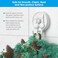 AST Cute DoubleCat Suction Cup Hook 2 Pack Heavy Duty Hooks Upgraded Reliable Force of both Adhesion and Vacuum Wall Holders for Loofah Towel Coat and Bath Robe Waterproof Hanger Matte White